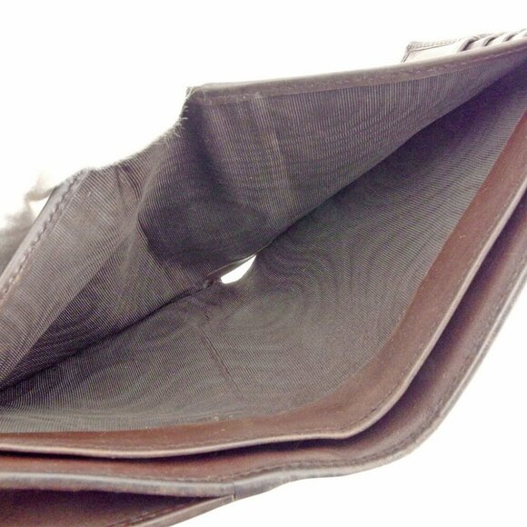 Gucci W Hook Wallet Gucci Shima Leather Authentic USED - Picture 6 of 8